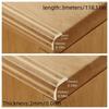 1pc 3metersX2cm/3cm Table Edge Guard Furniture Corner Protector Strip Self Adhesive Transparent Collision Proof Soft Bumper
