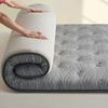 WTEMPO Solid Color Thickened Single/Double Mattress Cushion Soft Home Double-sided Bed Mattress Quilts Warm Winter Single Student Dormitory Mattress