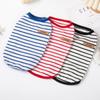 Одежда для собак Летняя полосатая безрукавка Одежда для домашних животных Футболка Одежда для маленьких собак Хлопковый костюм для щенка котенка чихуахуа S-XL