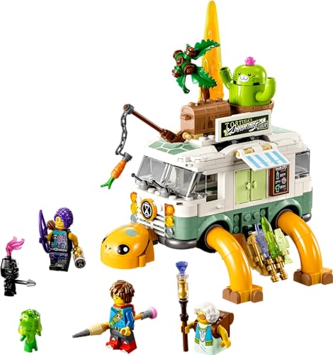 LEGO Dreams Мистер. Игрушка Грузовик-Черепаха, Идеальный подарок на День рождения или Рождество для девочек и мальчиков 7, 8 и 9 лет, Игра понарошку, Модель 71456