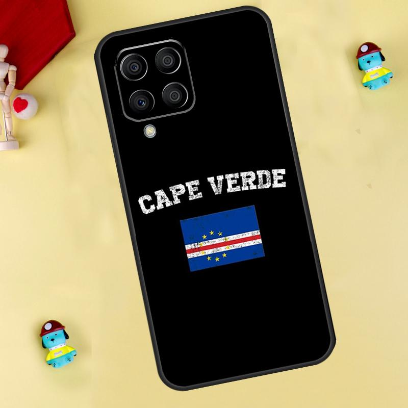 Cape Verde Flag Coat of Arms Case For Samsung Galaxy M31 M21 M35 M12 M13 M14 M15 M06 M16 M36 M56 M53 M32 M52 M55 M34 M54