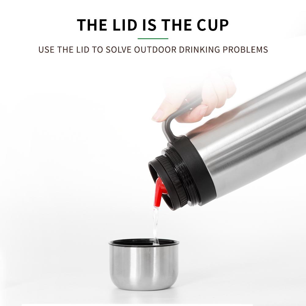 Yerba Mate-термос-термос из нержавеющей стали, теплоизоляция, аргентинская бутылка для воды, горячая распродажа, 1000 мл