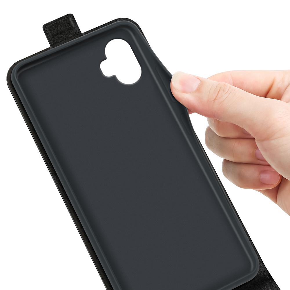 For Samsung Galaxy XCover7 Pro Case with Card Slots Vertical Flip Leather Phone Cover