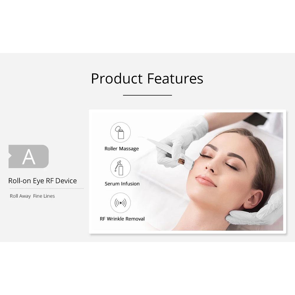 Уход за кожей лица против старения Омоложение кожи с помощью мини-портативного радиочастотного аппарата RF 1 насадка Персональный пользователь для домашнего использования