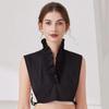 Women's Cotton Detachable Collar for Sweater Blouse Shirt Fake Collar Decorative Female White Half Shirt False Collar Accessory