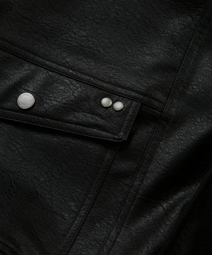 ASON Rilt Leather Jacket / Black