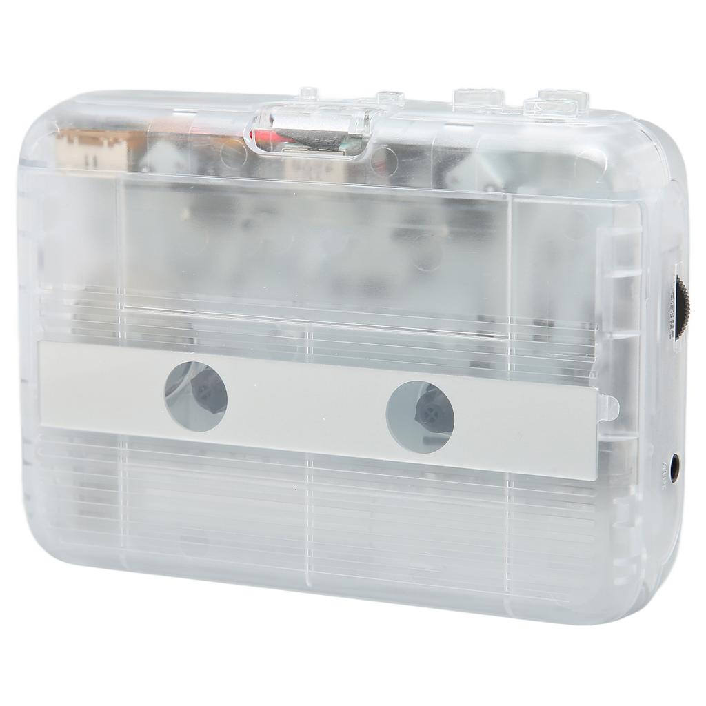 TON007B Bluetooth кассетный плеер с функцией автореверса для наушников стерео кассетный плеер белый