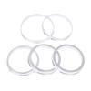 Aluminum Alloy 4Pcs Wheel Hub Center Ring Car Wheel Bore Collar 66.1-57.1,67.1-57.1,67.1-60.1,67.1-66.1,74.1-72.6