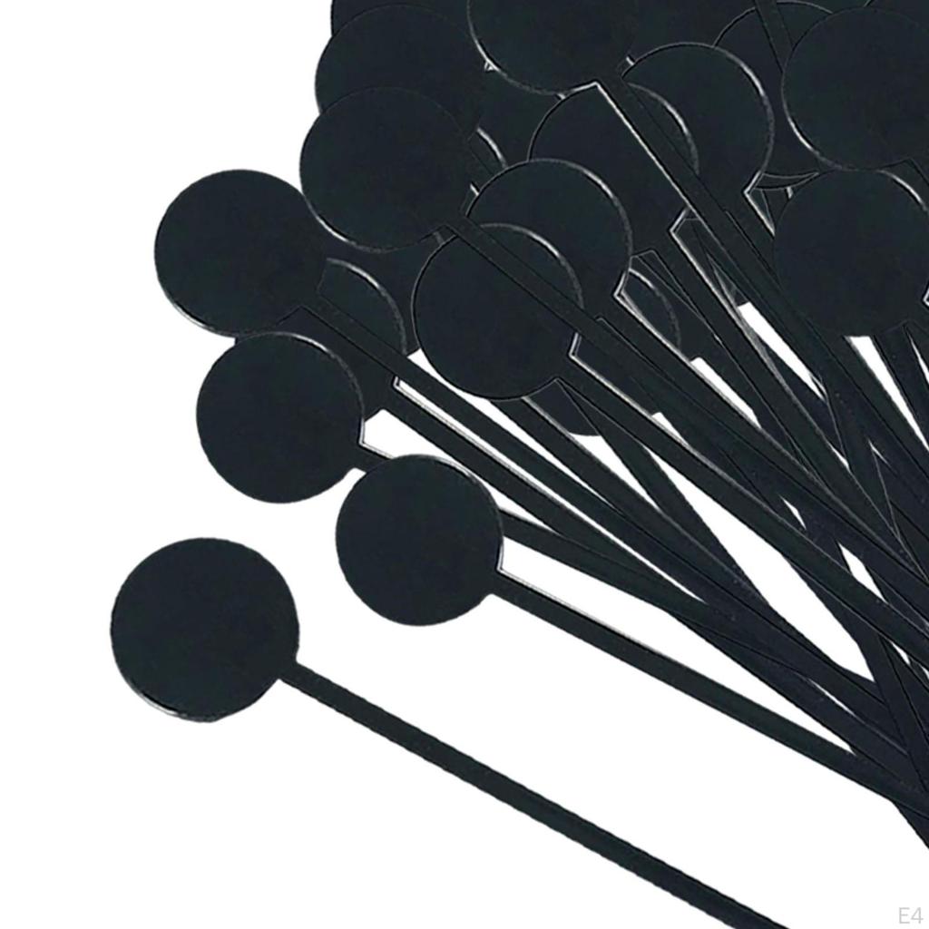 100 шт., палочки для напитков, мешалки для напитков, грабли, длина 7,07 дюйма, кофе