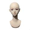 Реалистичная голова манекена с плечом, многоцелевой манекен, подставка для парика, модель для демонстрации