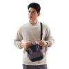 Li Ning Fitness Series Polyester Crossbody Bags Small Unisex Elegant Gray ABDV303-3