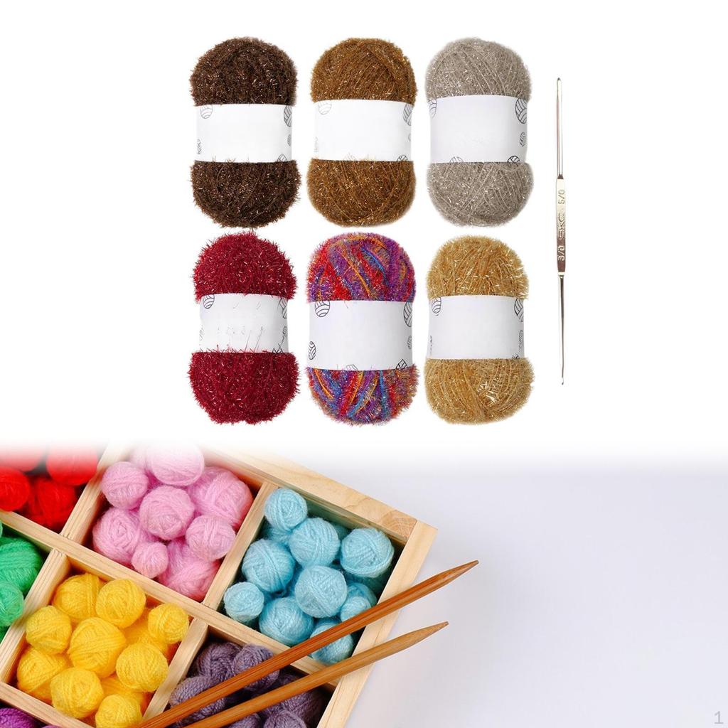 Scrubby Yarn Нитка для кухонного полотенца Удобная моющаяся, легкая в переноске, ручная вязка крючком для посуды