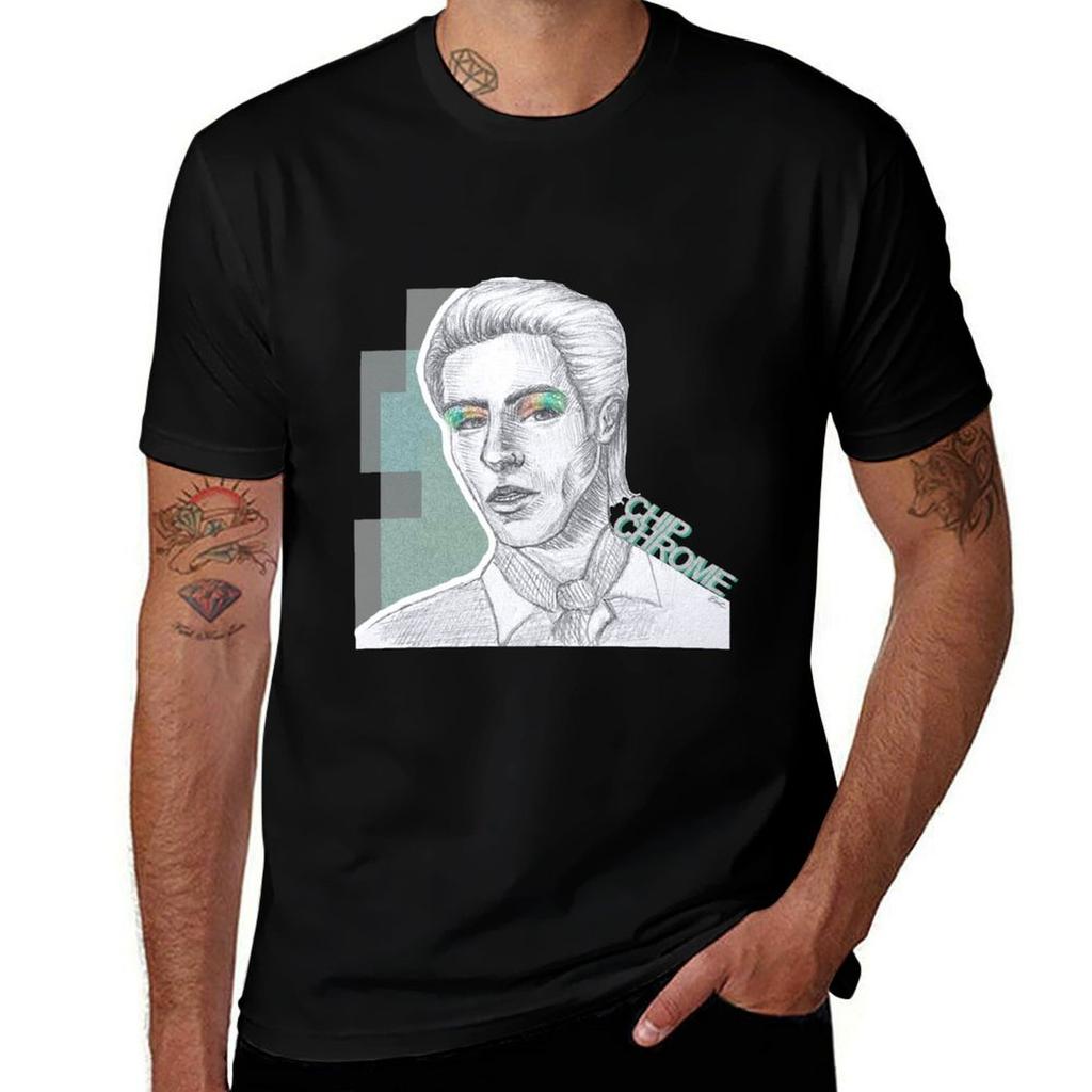 Футболка Chrome, забавная хлопковая футболка с принтом Chip, футболка Neighbourhood - футболки на заказ