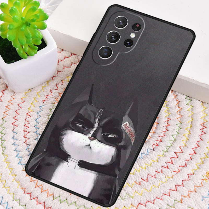 Милый Кавайный Чехол-Кот для Samsung Galaxy note 10 pro S26 Ultra S23 S24 FE S25 S21 S22 PLUS ударопрочный Чехол
