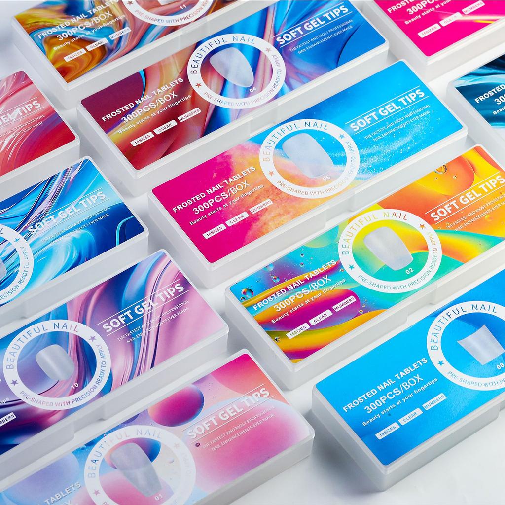 Nail Art Pads Wear Nail Ultra-Thin And Seamless Full Matte, No Grinding, Extended Fake Nail Patch 15 Size