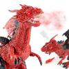 Electric Infrared Remote Control Spray Flying Dragon Toy Sound And Light Walking Dinosaur Children Dinosaur Model Toy