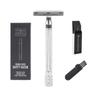 Classic Mens Shaving Adjustable Safety Shaving Razor With Small Brush & Blade