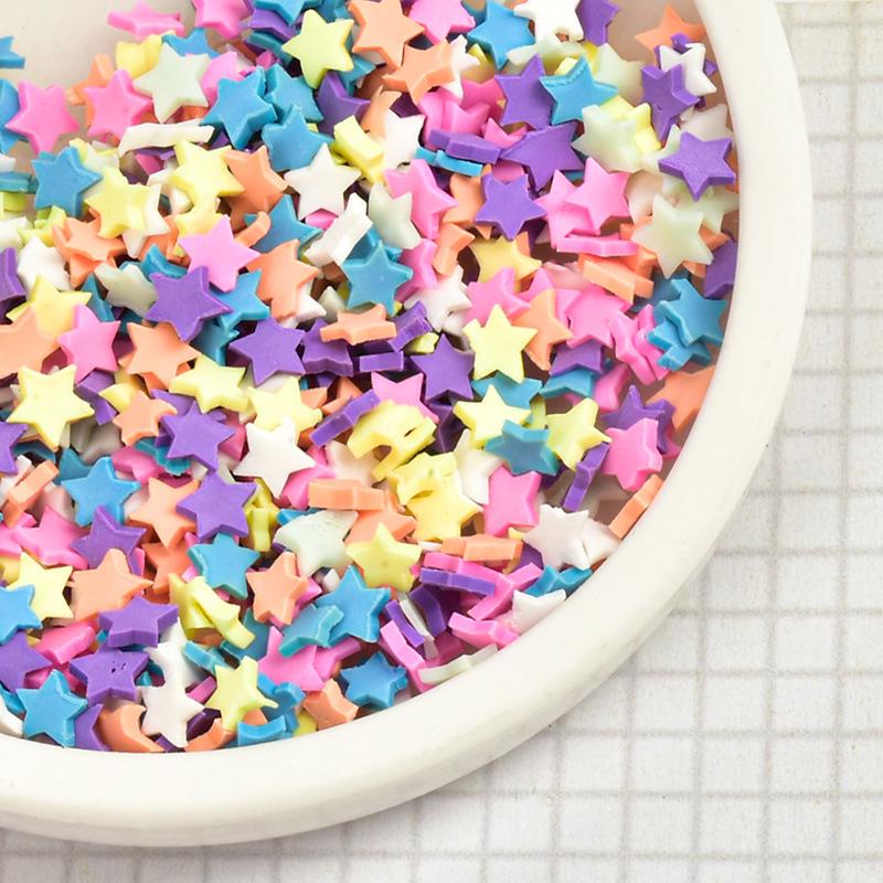 Набор разноцветных полимерных слайсов: Сделай сам смоляные аксессуары для чехлов для телефонов и мультяшные заколки для волос