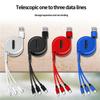 3 в 1 USB-кабель для быстрой зарядки Кабель USB Type C для iPhone Samsung Huawei Xiaomi Micro USB Lightning Cable Зарядное устройство