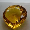 AA++ 84.40 Ct Lab-Created Topaz   Yellow PEAR SHAPE Loose Gemstone