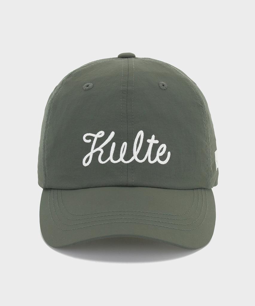 Кепка KULTE Script из нейлона, хаки