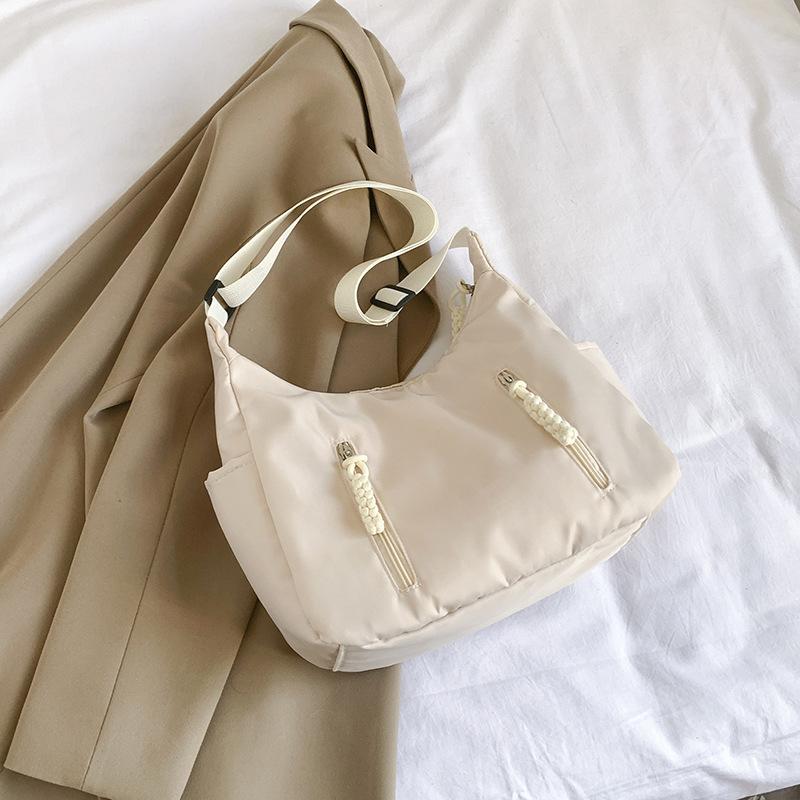 2024 летняя повседневная сумка-мессенджер большой вместимости, новая модная персонализированная трендовая сумка через плечо для поездок на работу