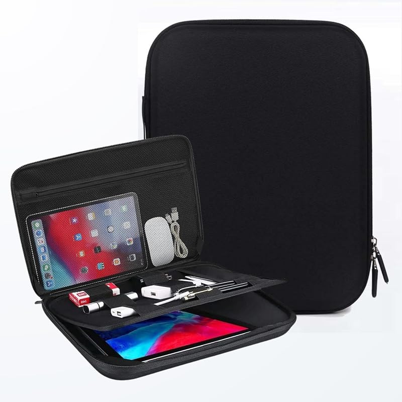 Ofixo Organizer Bag Holder For Ipad, Pencil, Cable, A5 Note, Business Storage Padfolio With Tablet Sleeve, Portfolio Cas