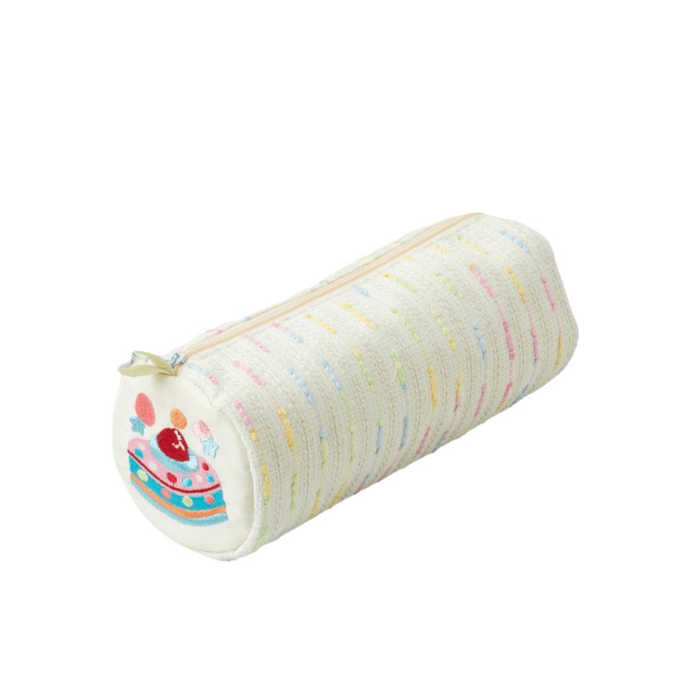 Floral Pattern Pencil Bag Soft Material Stationery Bag Sweet Cartoon Pencil Case Back to School
