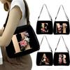Новая сумка с принтом букв, женская модная универсальная сумка-клатч, портативная сумка-мессенджер, сумка-подмышка, наплечная сумка
