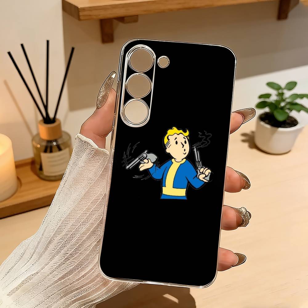Epc V-Vault B-Boy F-Fallout Phone Case For Samsung A10 A12 A31 A40 A70 Transparent Cover