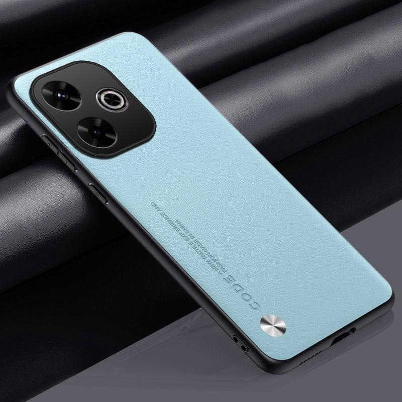 Роскошный чехол из искусственной кожи для Xiaomi Redmi 13 4G 13C 5G Redmi13 C, задняя крышка, матовый силиконовый защитный чехол для телефона Poco M6 4G