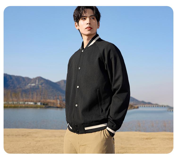 [American baseball collar] Spring fashion casual versatile youth jacket jacket