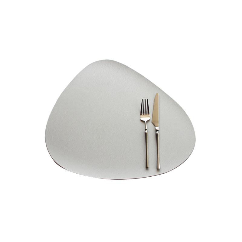 Подставка под тарелку из искусственной кожи в скандинавском стиле, водонепроницаемая, теплоизолированная, нескользящая, для стола, для кухни