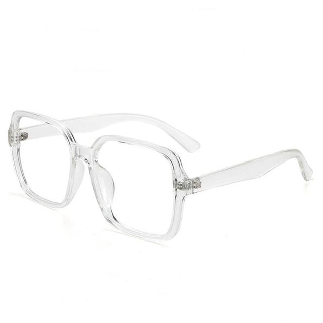 Очки для близорукости в большой оправе, многоугольные, готовые для женщин и мужчин, Tr90, люнеты для близорукости с антисиним светом, по рецепту 0 -0,5 -0,75 -1,0 до -4,0