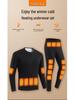 Cross-Border Smart Heated Underwear Set: Men's & Women's Winter Thermo Wear