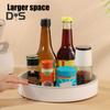 360-Degree Rotatable Lazy Susan Organizer Turntable Large Capacity Spice Organization Makeup Organizer Storage Holder