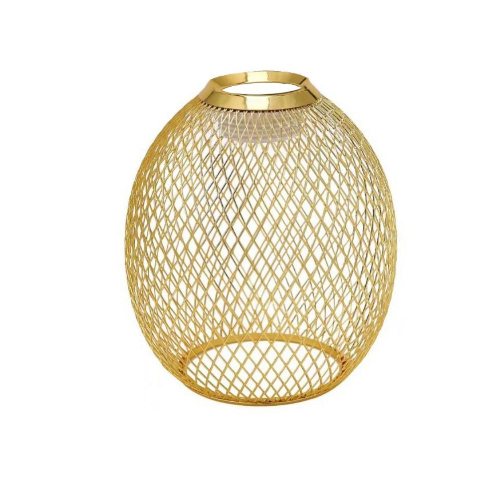 Iron Pendant Lamp Shade Hollow Out Mesh Ball Lamp Covers Hanging Classic Chandelier Lampshade Shell Living Room Cafe Hotel