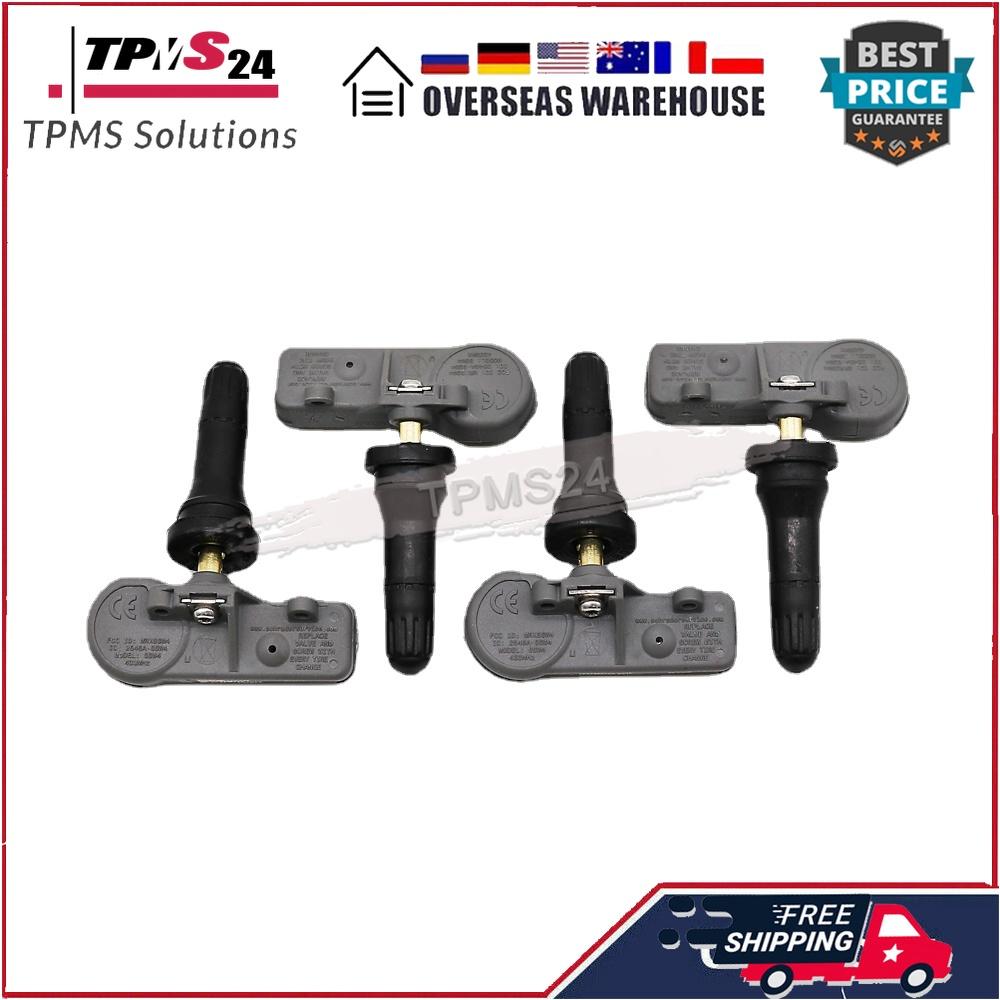 4pcs TPMS JEEP CAR TIRE PRESSURE SENSOR 68464665AA For 2020-2027 Jeep Gladiator 433MHz TPMS SENSOR