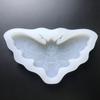 For Creative Moth Keychain Resin Mold  Crafts Bracelet Pendant Silicone Mould Handmade Moth for Key Chain Resin Casti