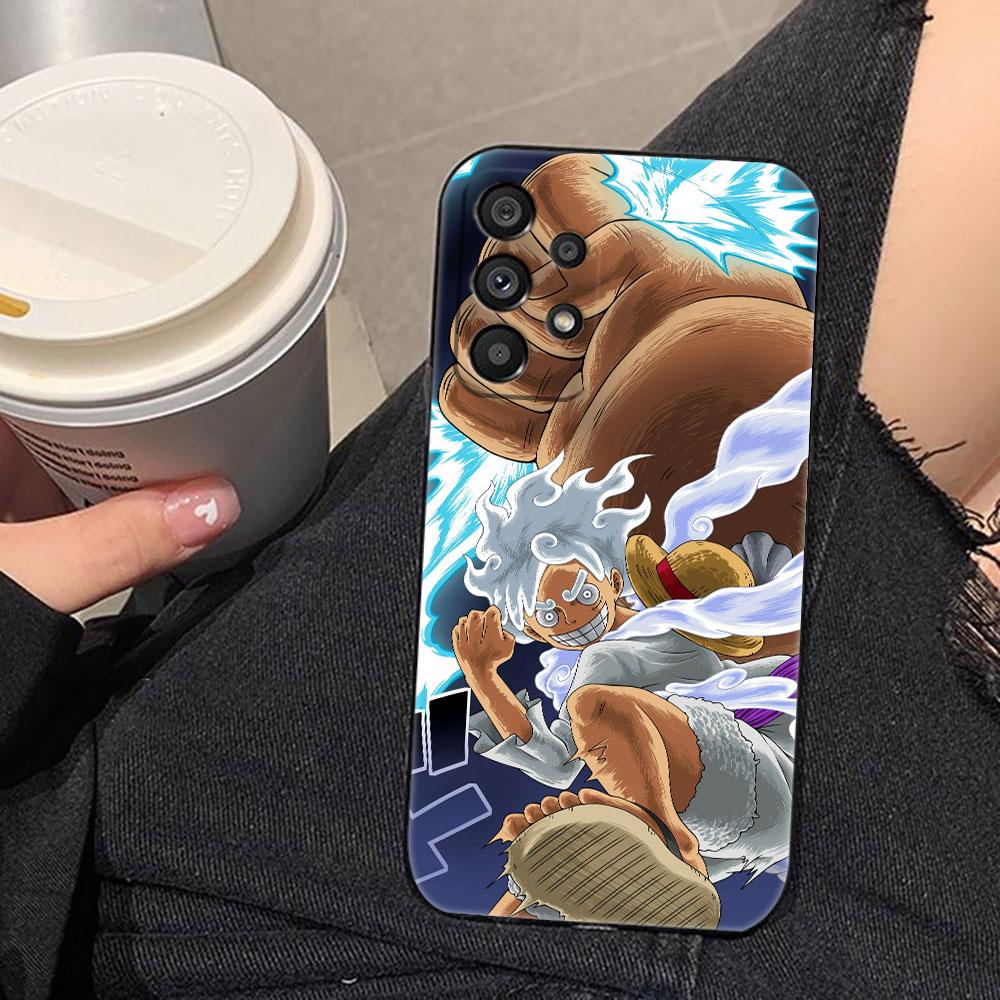 One Piece Gear 5 Luffy Phone Case For Samsung A73 A72 A71 A57 A56 A55 A54 A53 A52 A51 A37 A36 A33 A32 A23 A22 A16 A15 A14 Case