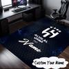 Custom Name Hilal FC Crest Carpet, Chair Rug,Area Rug for Office Bedroom Living Rooms Bedroom, Doormat Decor Christmas Fan Gifts