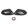 Door Rearview Mirror Cover Cap 2pcs Replacement for Toyota Corolla 2020 2023 Carbon Fiber OEM: 87915 52251, 87910