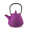 Logia Associates Чугунный чайник Nanbu Dome Color Pot Эмалированный с ситечком Традиционный японский чай Сувенир (Arare 0.4л - Фиолетовый) Чайник,
