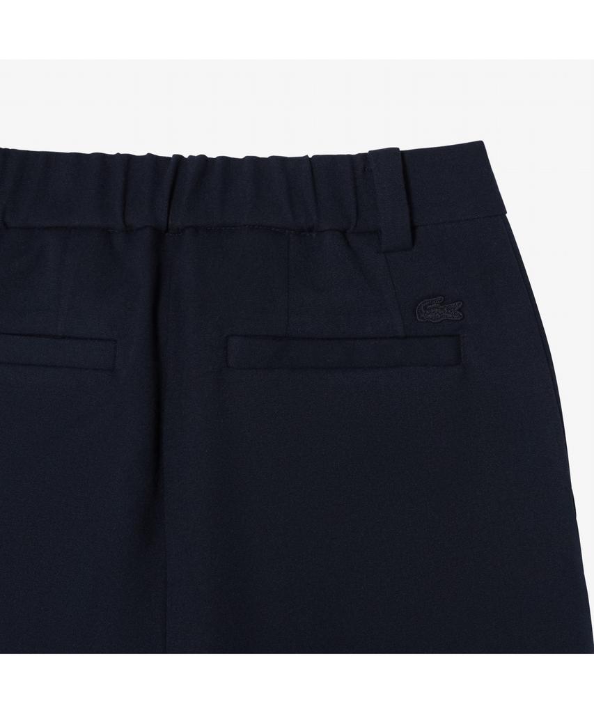 LACOSTE Женские прямые фланелевые укороченные брюки Hf671E-55N 166