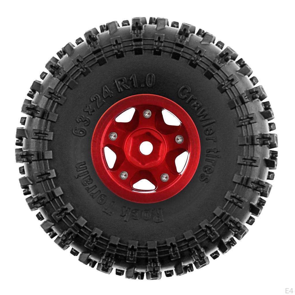 4 шт. 1/18 1/24 RC Шины Раллийные шины Износостойкость Обновление Колесный комплект для SCX24 Fcx24