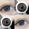 Colored Contact Lenses Myopia Lenses with Diopters Cosmetic Contact Lens Yearly 2PCS  Eye Beautiful Pupil Makeup