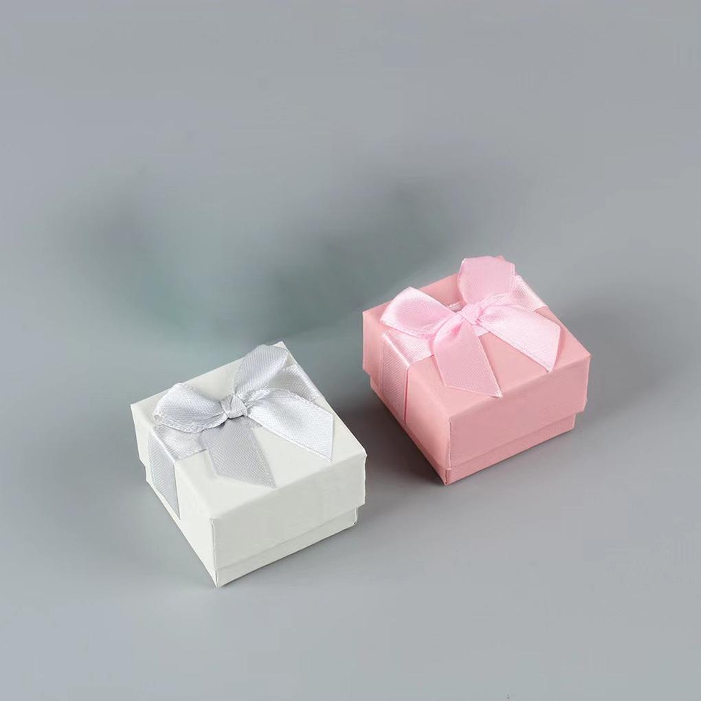 Коробка Ювелирные изделия Подарки Лента Скандинавские Коробки Женские Ожерелья Серьги Шкатулка Футляр Украшение Декор Свадьба Хэллоуин