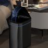 Smart Waste Bins with Lid Waste Bins Large Capacity Living Room Trash Can Stainless Steel Trash Can Modern Kitchen and Home Item