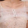 Wedding Stole Women Tulle Stole Tulle Wedding Shawl For Bride Bridal Stole Wrap Off Shoulder Shawl Sheer Bridal Shawl