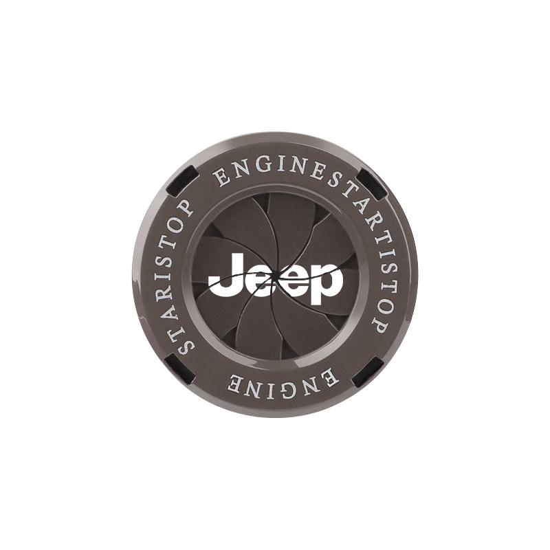 Для Jeep Бесключевая Крышка Запуска Автомобиля Декоративное Кольцо Кнопки Зажигания Для Jeep Grand Cherokee Wrangler JK Gladiator Compass Renega